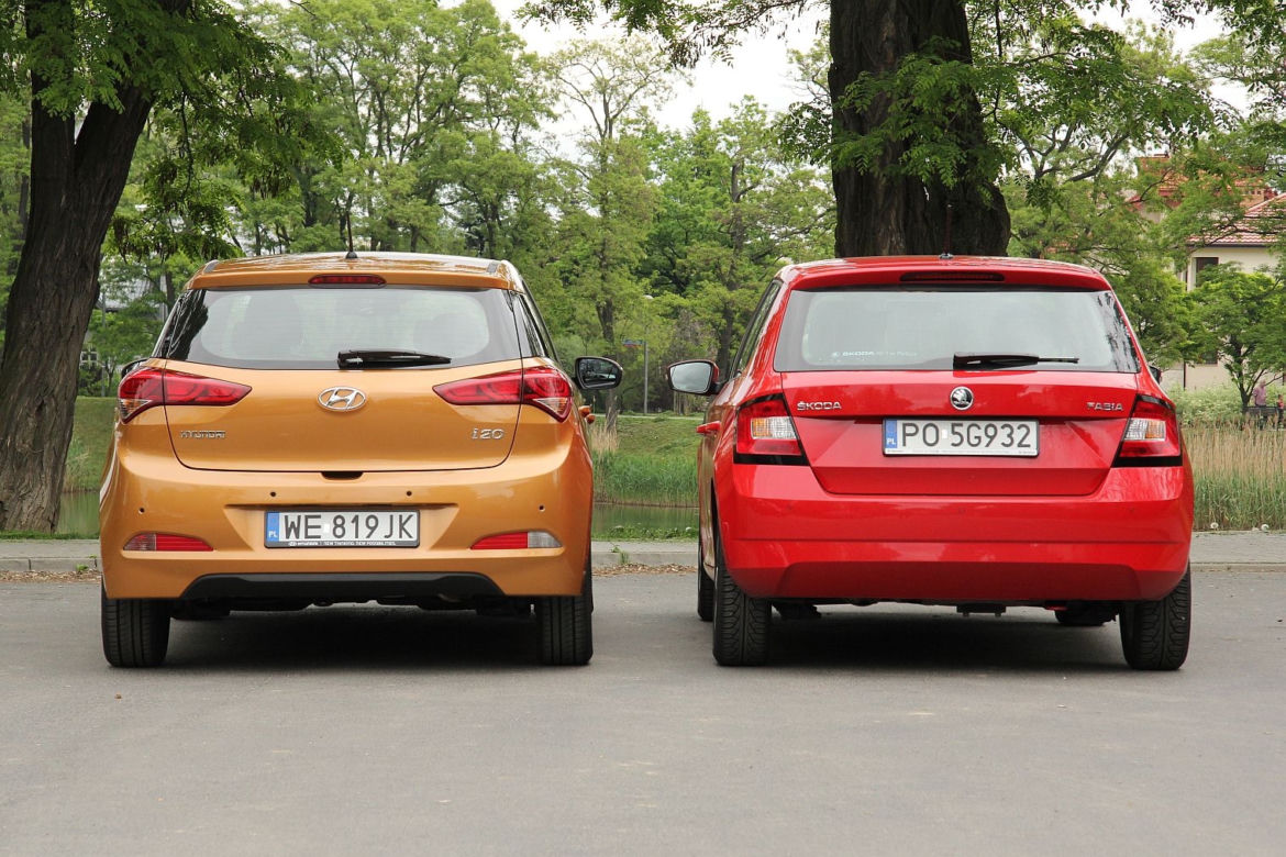Hyundai i20 vs. Skoda Fabia