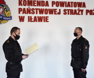 Kolejne zmiany kadrowe w Iławskiej straży pożarnej