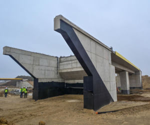Budowa węzła w Kołbaskowie na autostradzie A6