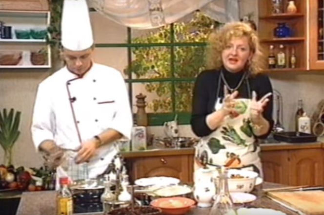 Magda Gessler gotuje 21 lat temu. Nie poznasz gwiazdy Kuchennych rewolucji! VIDEO