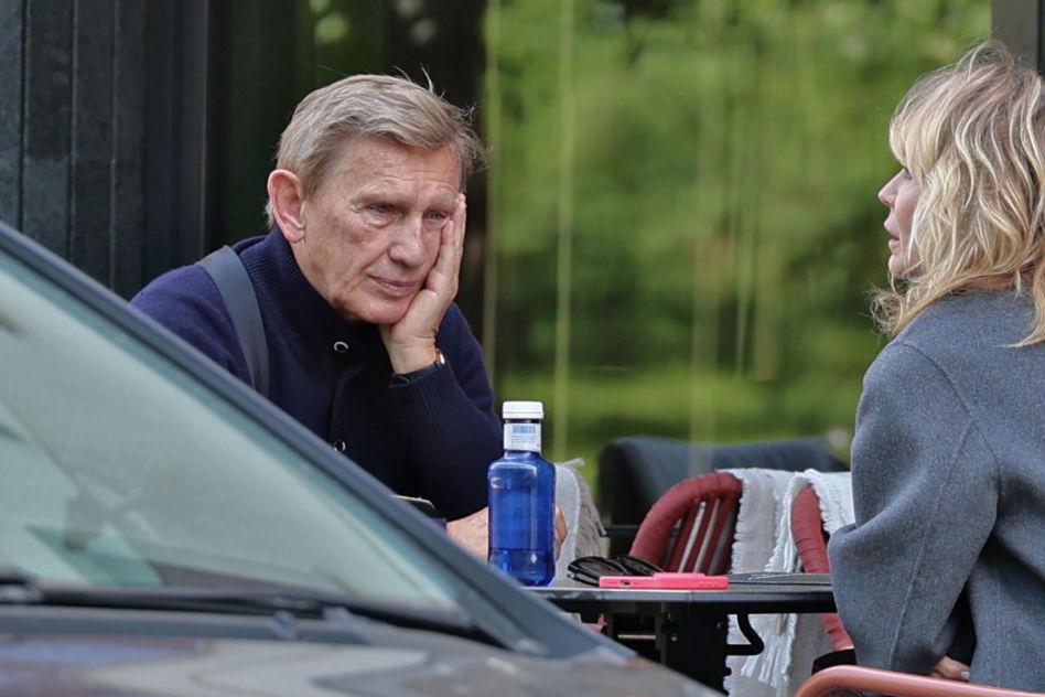 Jan Englert i Beata Ścibakówna na randce