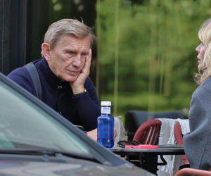 Jan Englert i Beata Ścibakówna na randce