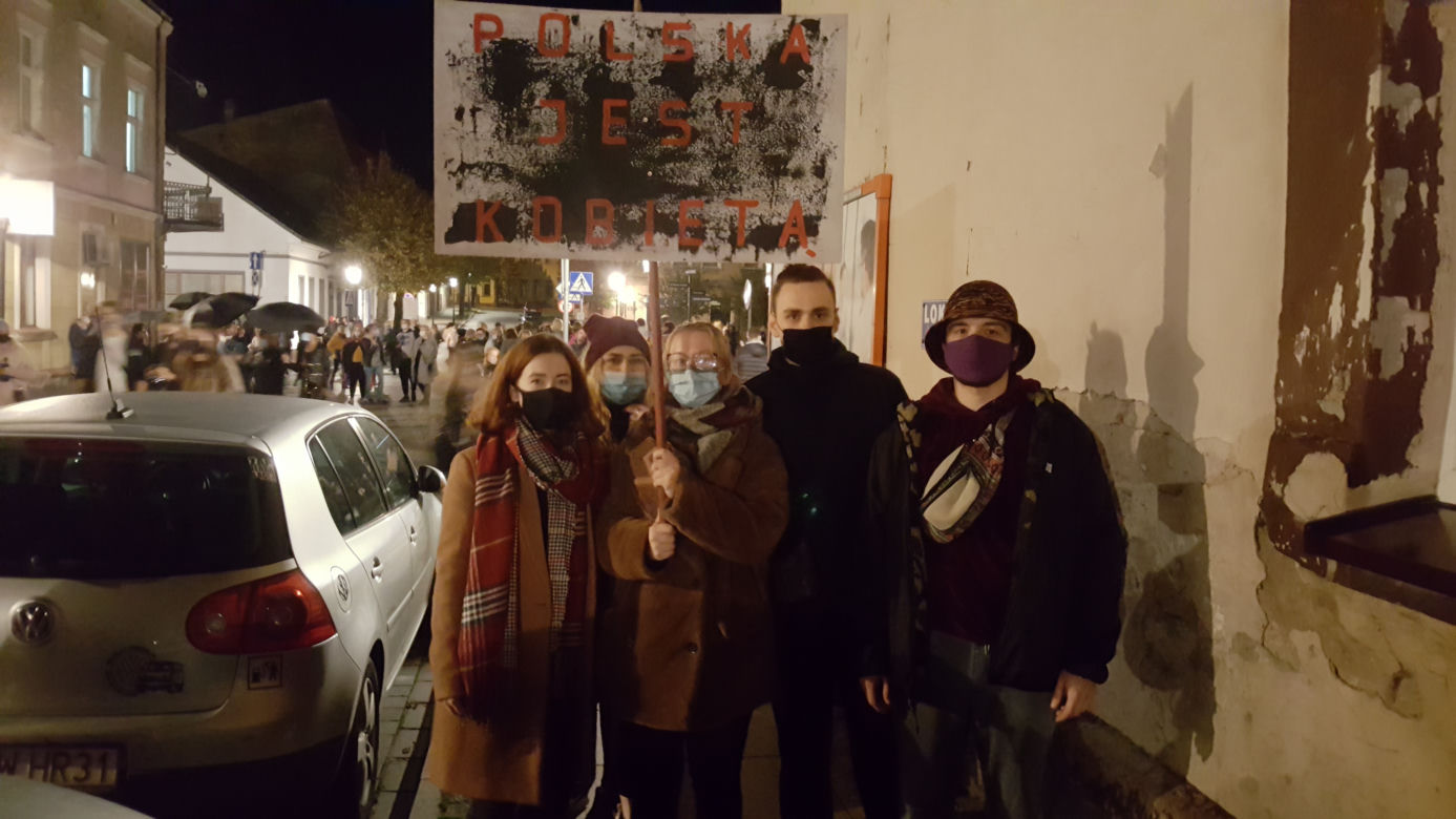 Przeciwnicy zaostrzenia prawa aborcyjnego wyszli na ulice Świecia