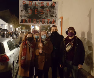 Przeciwnicy zaostrzenia prawa aborcyjnego wyszli na ulice Świecia