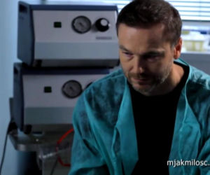M jak miłość odc. 1436. Andrzej Budzyński (Krystian Wieczorek)