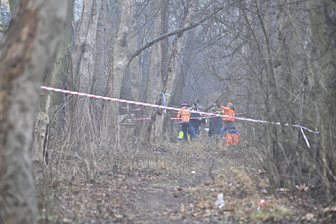 Wielka akcja policji w Nowym Dworze Mazowieckim. Znaleziono ludzkie szczątki
