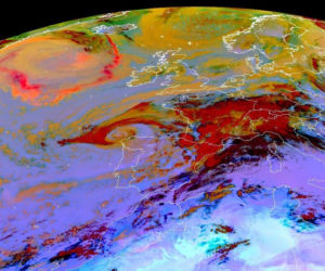 Chmura pyłu z wulkanu Eyjafjallajökull znów nad Europą