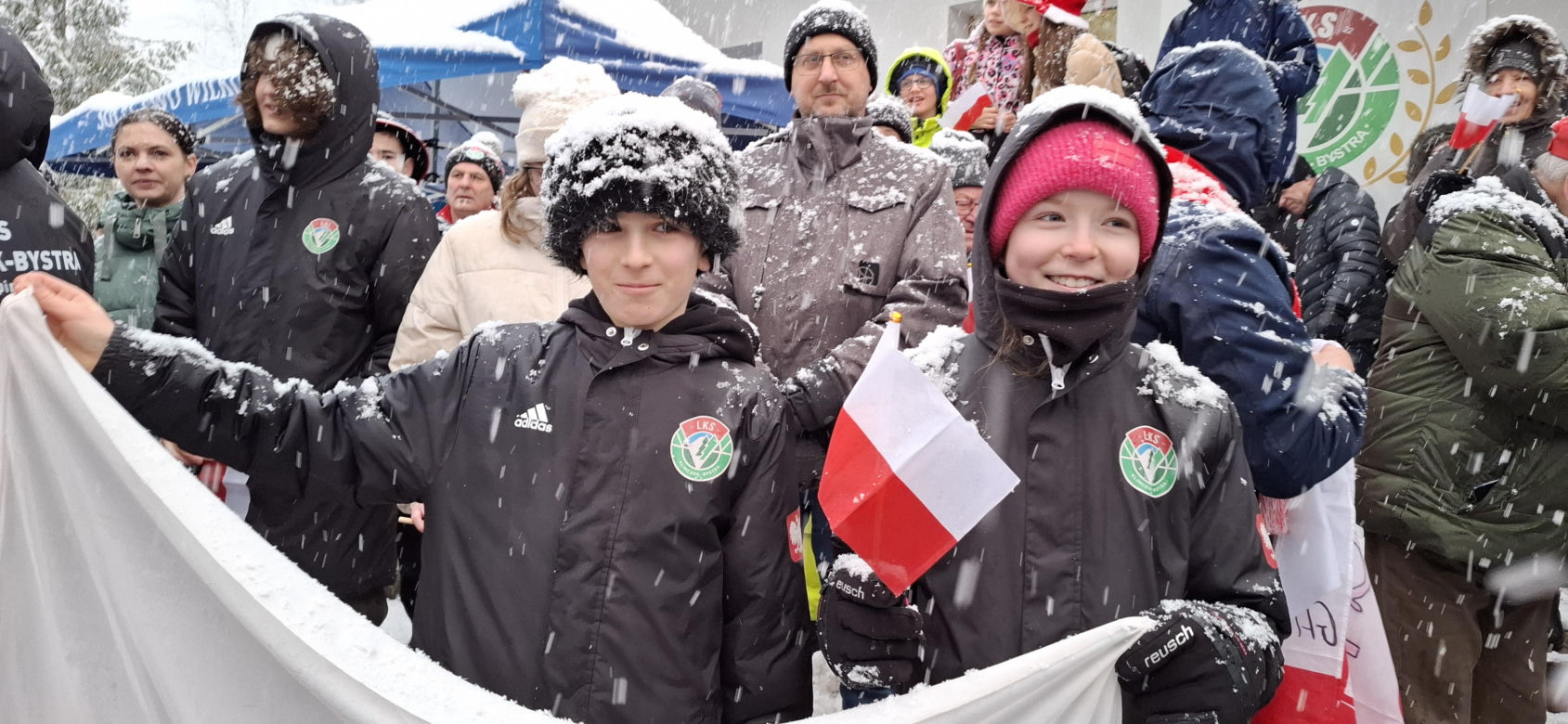 Powitanie Kacpra Tomasiaka w Bystrej 18.02.2026