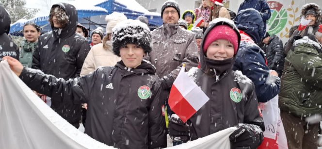 Powitanie Kacpra Tomasiaka w Bystrej 18.02.2026