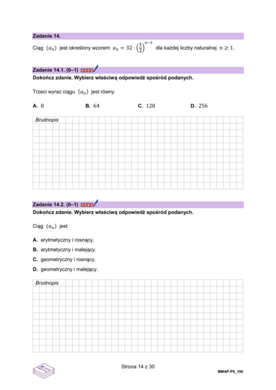 Matura poprawkowa 2026: matematyka - ARKUSZ CKE 24.08.2026