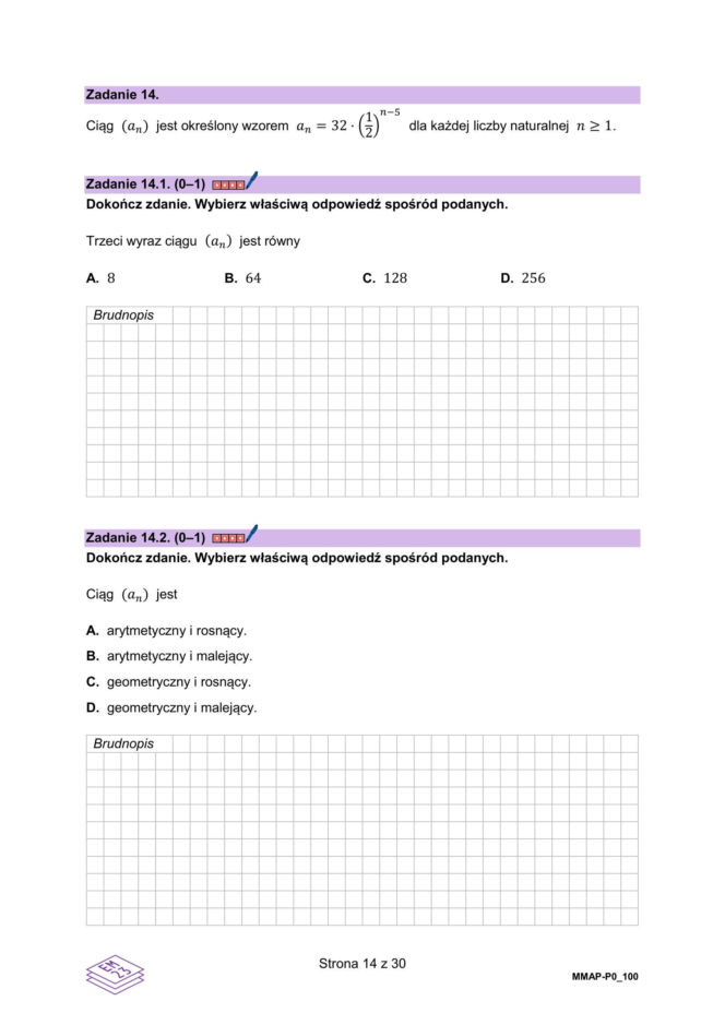 Matura poprawkowa 2026: matematyka - ARKUSZ CKE 24.08.2026