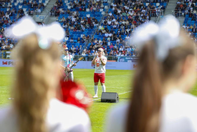 Gwiazdy na meczu TVP - Artyści