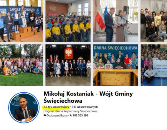 Włodarze i gminy powiatu Leszczyńskiego na FB