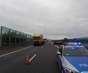 Groźny wypadek na A1! Półroczne dziecko w ciężkim stanie