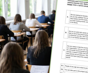 Egzamin ósmoklasisty z języka angielskiego budzi skrajne emocje. Wypracowanie spędza uczniom sen z powiek!