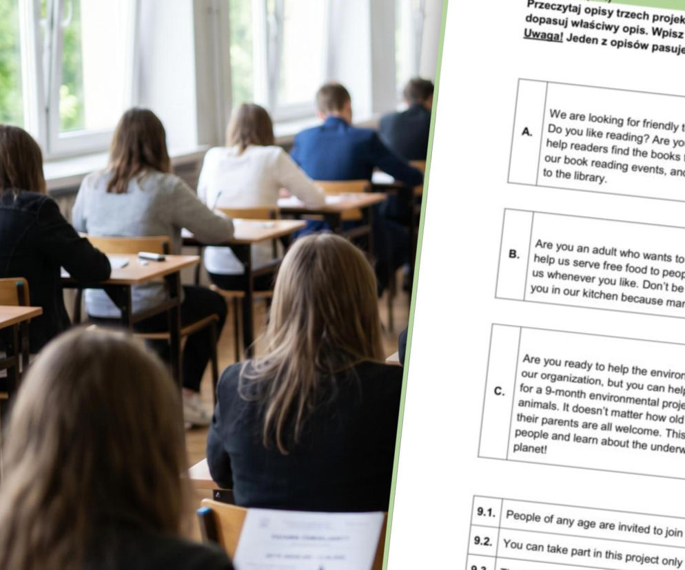 Egzamin ósmoklasisty z języka angielskiego budzi skrajne emocje. Wypracowanie spędza uczniom sen z powiek!