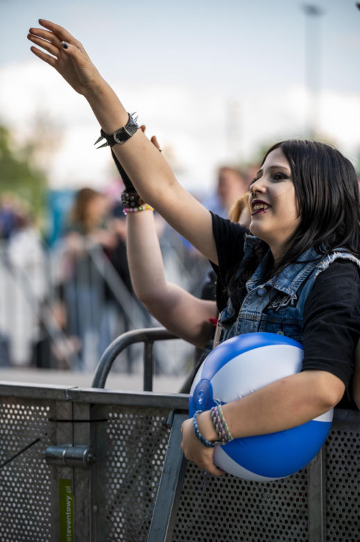 Zespół Nadmiar na scenie Sosnowiec Fun Festival