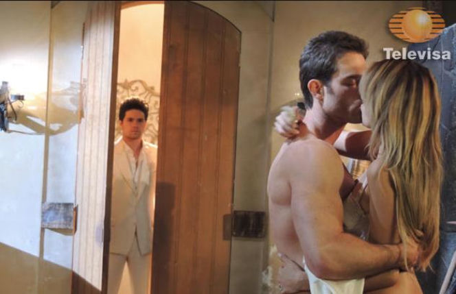 Prawdziwe uczucie (Amores Verdaderos) odc. 124. Nikki (Eiza Gonzalez), Francisco Guzman (Sebastian Rulli), Roy (Eleazar Gomez)
