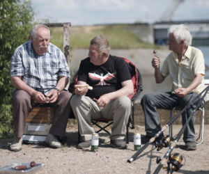 Rolnicy. Podlasie. Urodziny Gienka nad Zalewem Siemianówka