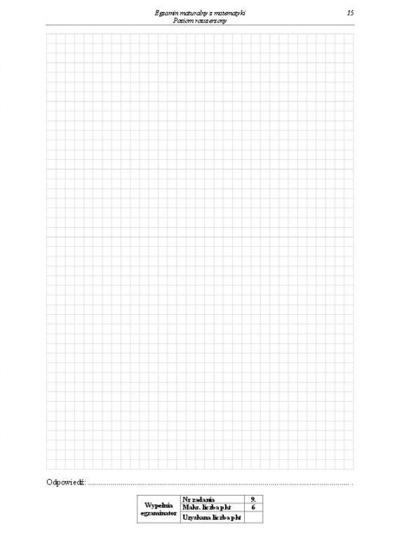 Matura 2014 matematyka poziom rozszerzony