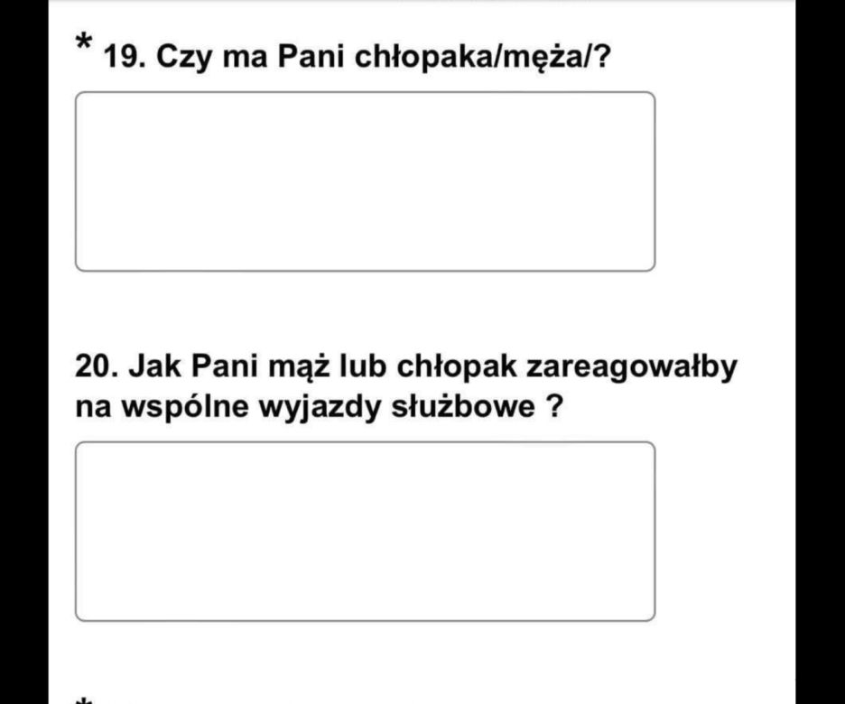 Seksistowska rekrutacja na asystentkę prezesa. „Pytania zostały przygotowane przez psychologów”