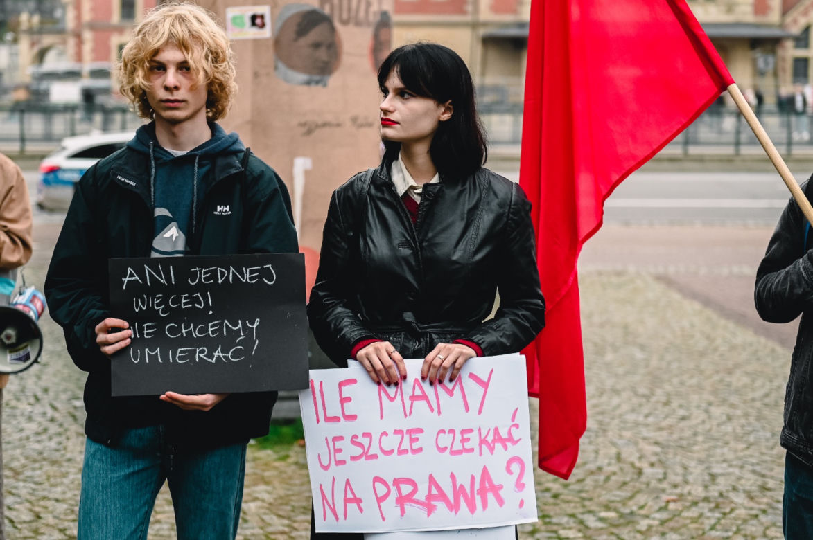 Protest aborcyjny w Gdańsku