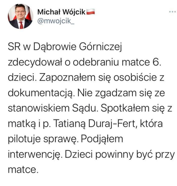 Chcą mi zabrać dzieci bo jestem biedna
