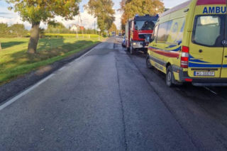 Tragiczny wypadek na DW-807 w powiecie garwolińskim
