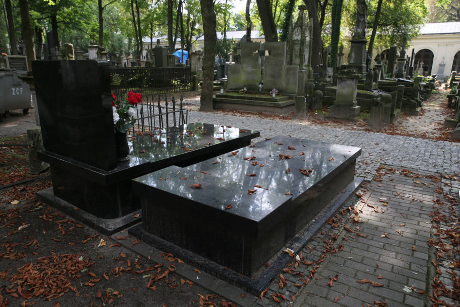 Tu spocznie Wiesław Gołas