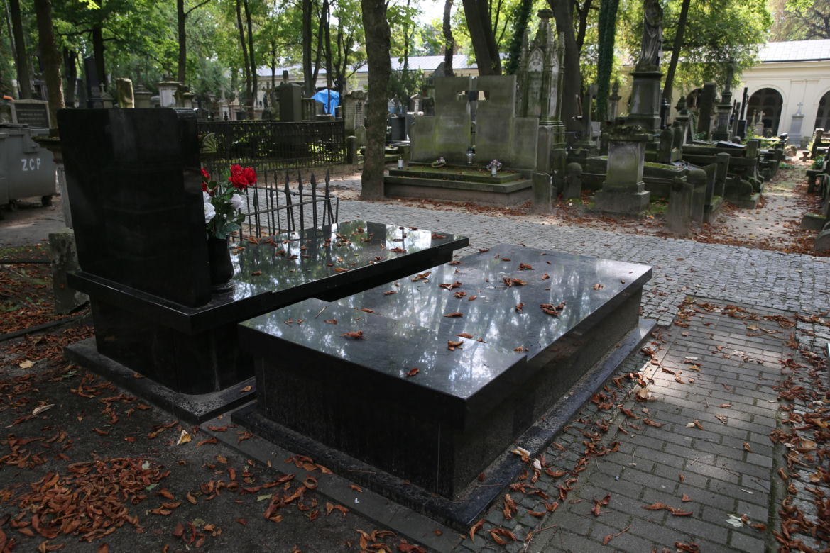 Tu spocznie Wiesław Gołas