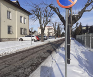 Jak wyglądała okolica ulicy Prusa w Siedlcach w połowie lutego 2021