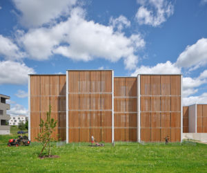 Drewniana mieszkaniówka w czeskim Zdarze