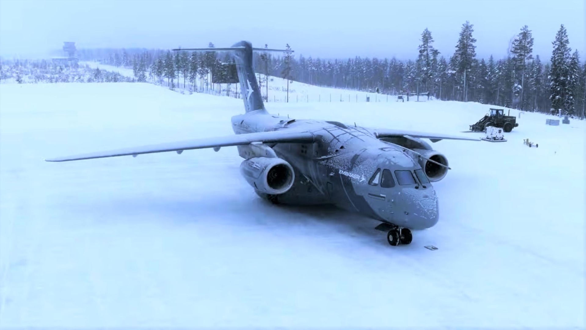 Testy KC-390 Millenium w Arktyce