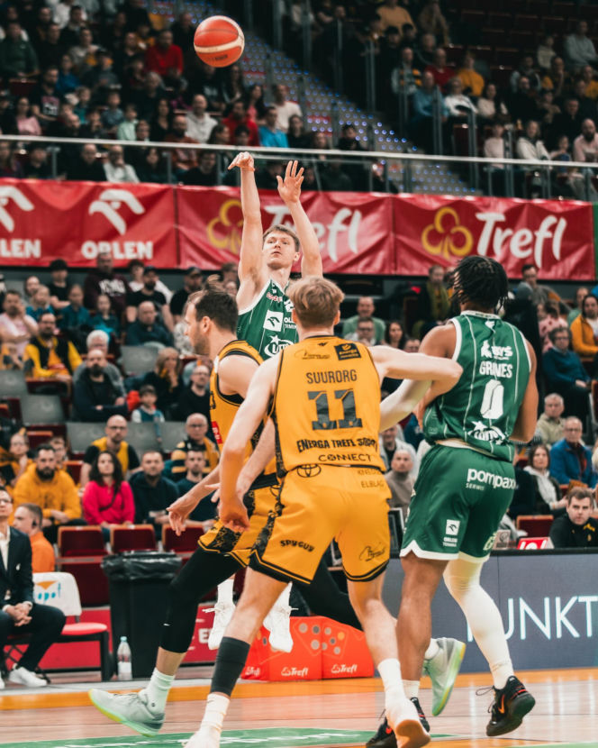 Legia Kosz wygrała 100:93 z Treflem Sopot! Kolejne zwycięstwo na wyjeździe