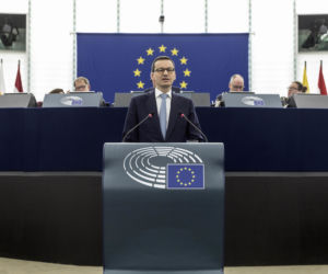 MORAWIECKI W STRASBOURGU