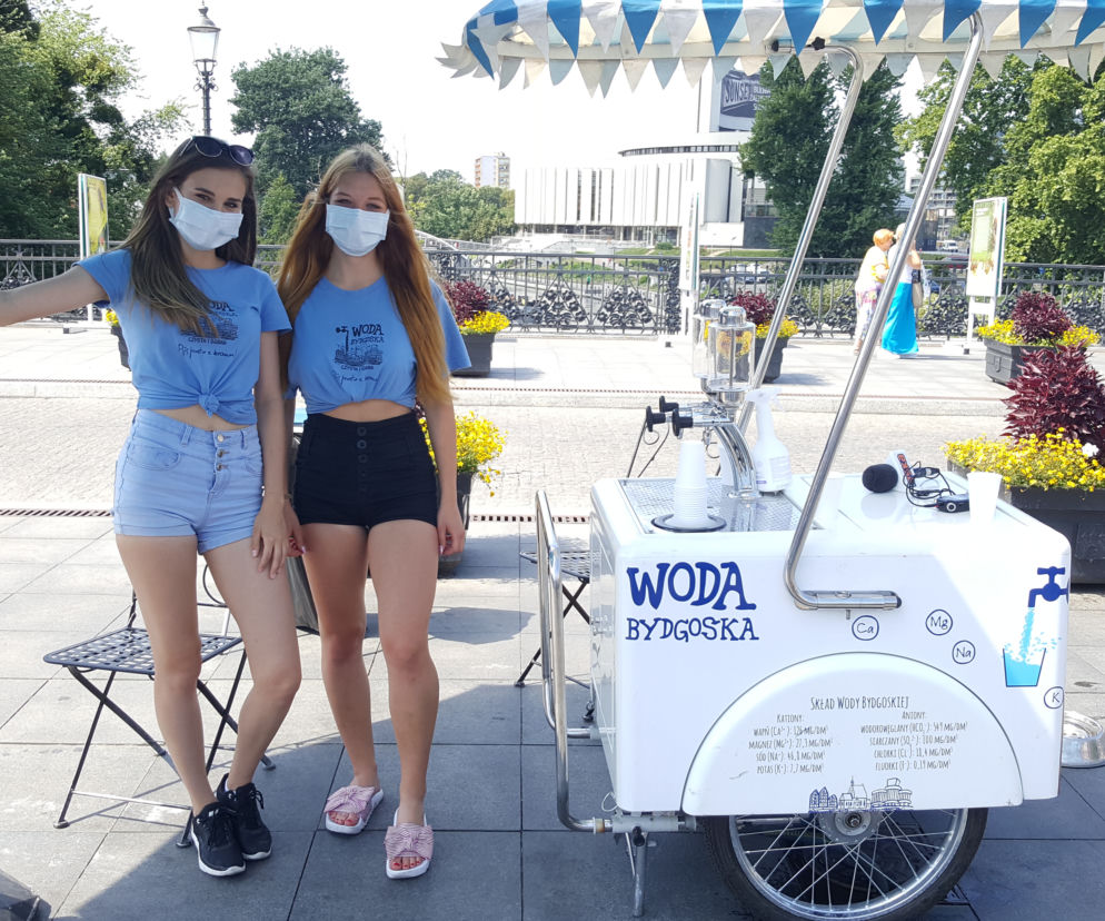 Darmowa woda w centrum Bydgoszczy