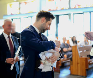 Patryk Jaki ochrzcił córeczkę 