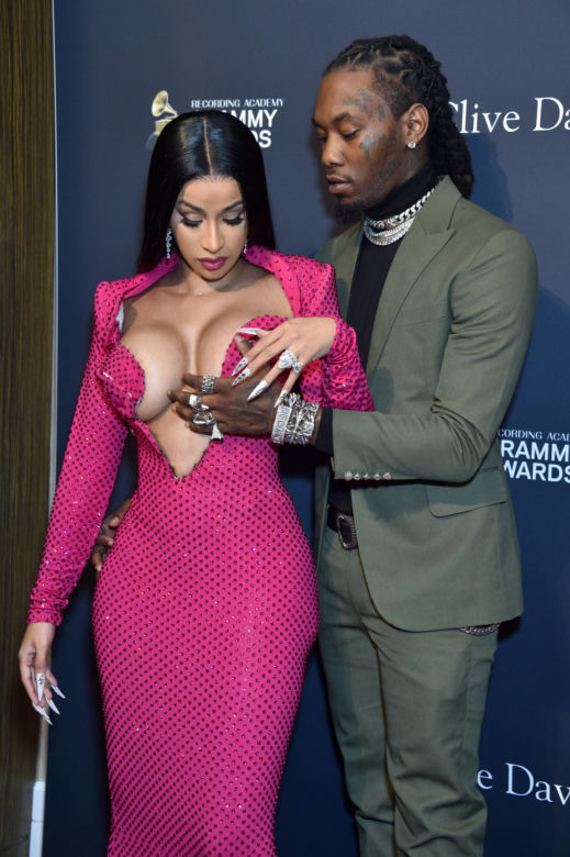 Cardi B i Offset na pre-Grammy 2020