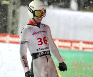 Skoki narciarskie w Zakopanem 13.02.2021. Andrzej Stękała na podium! 