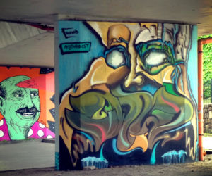 Trasa Zamkowa - graffiti