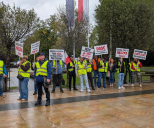 Pikieta przed Grupą Azoty