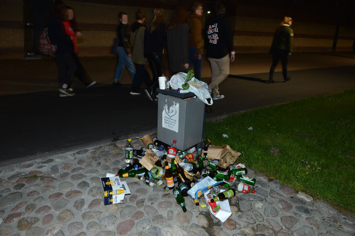 Warszawa świętowała luzowanie obostrzeń