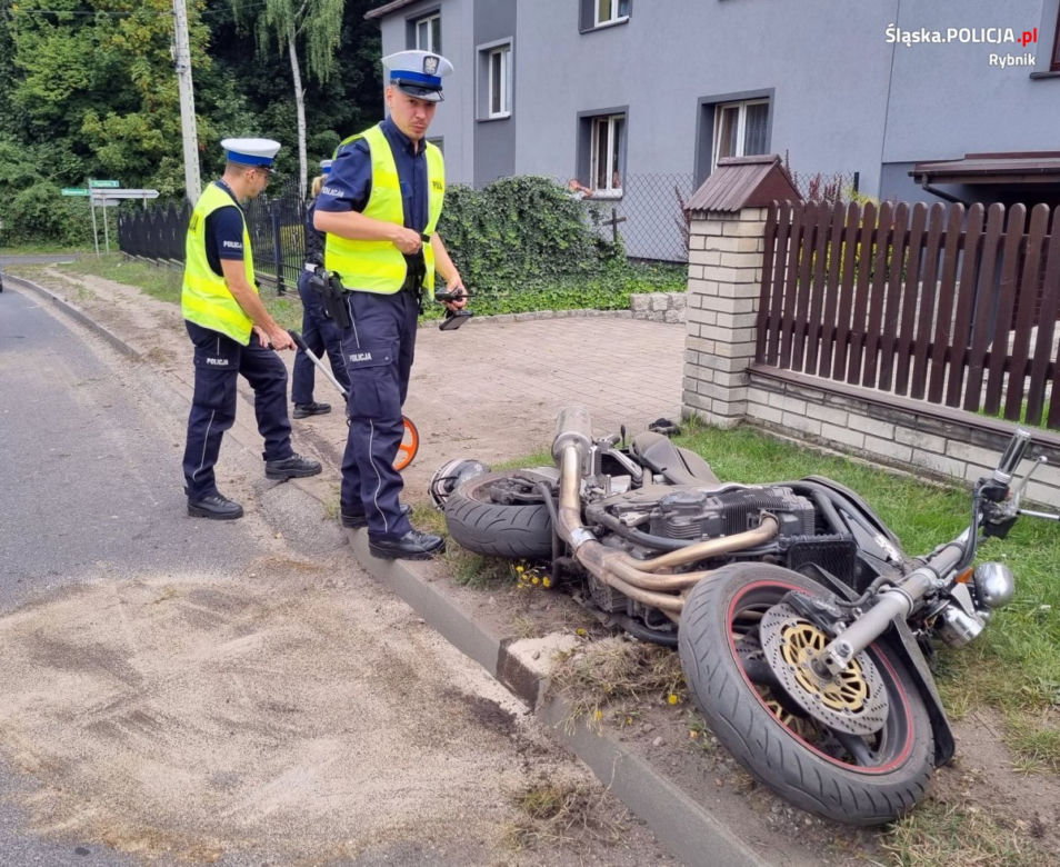 Wypadek w Świerklanach