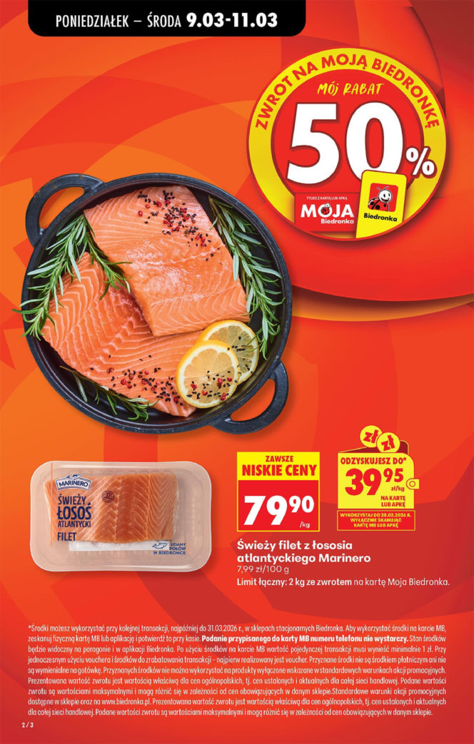 Biedronka - gazetka promocyjna 9.03.2026