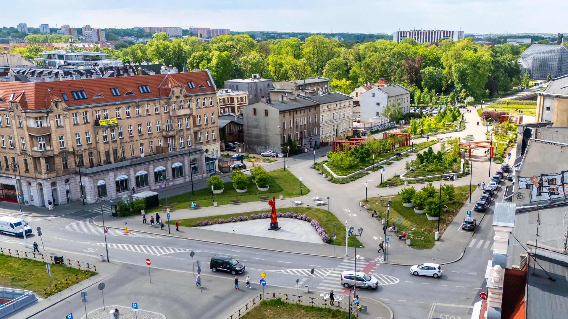 Skwer Europejski, Gliwice