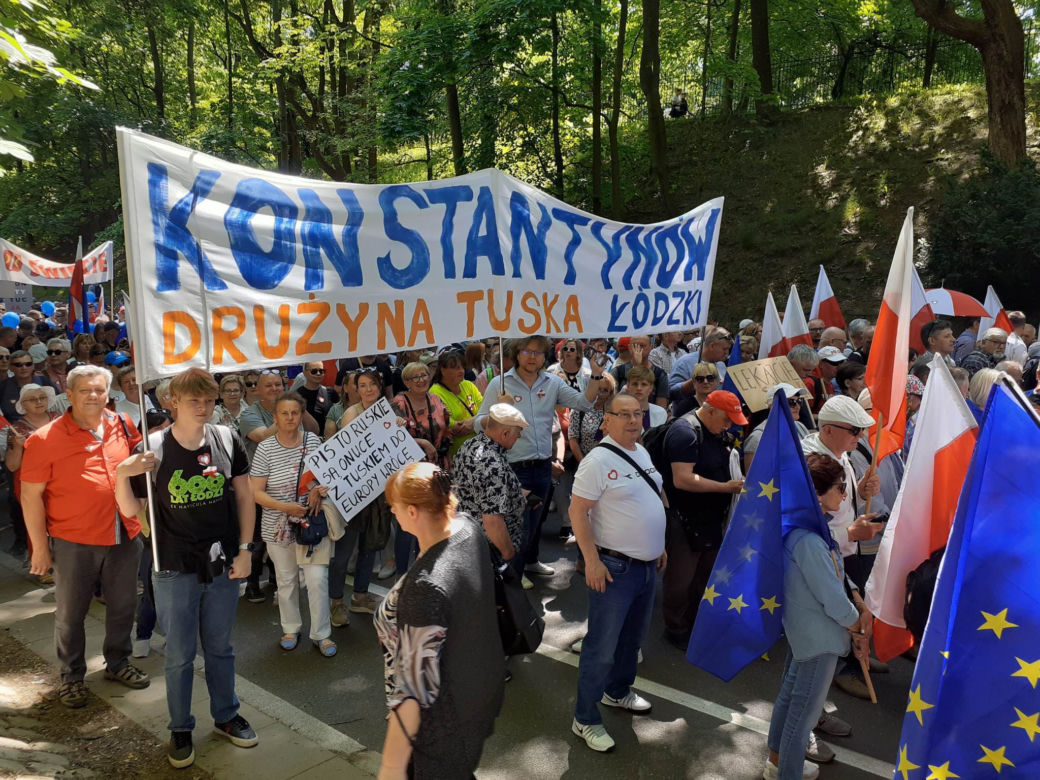 Marsz 4 czerwca w Warszawie - tłumy na ulicach stolicy!