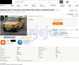 Złoty pociąg maluch
