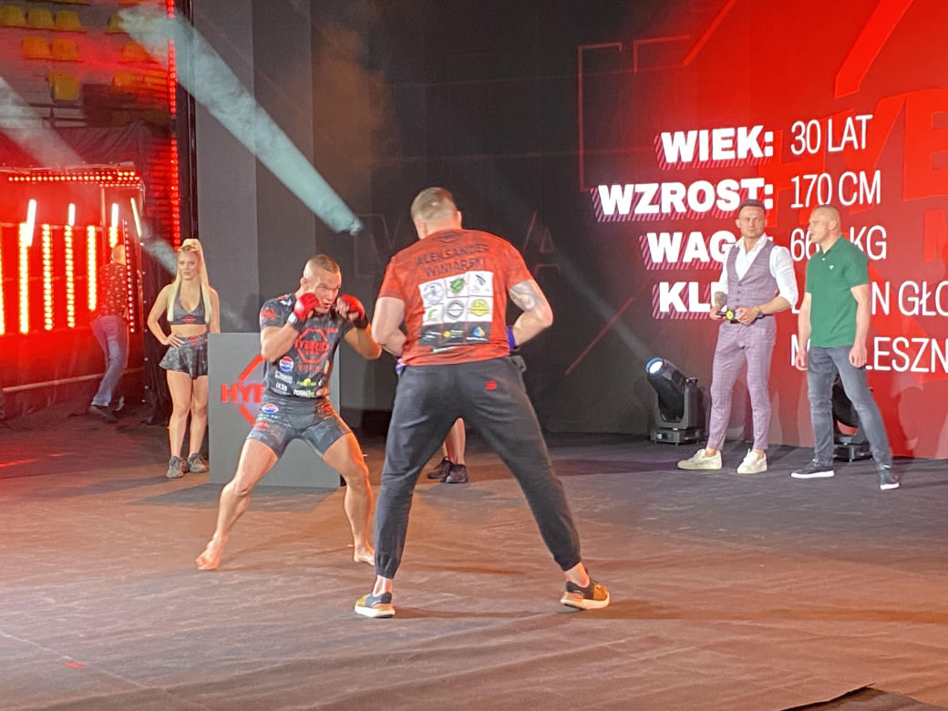 Media trening przed Hybrid MMA 4 w Zielonej Górze