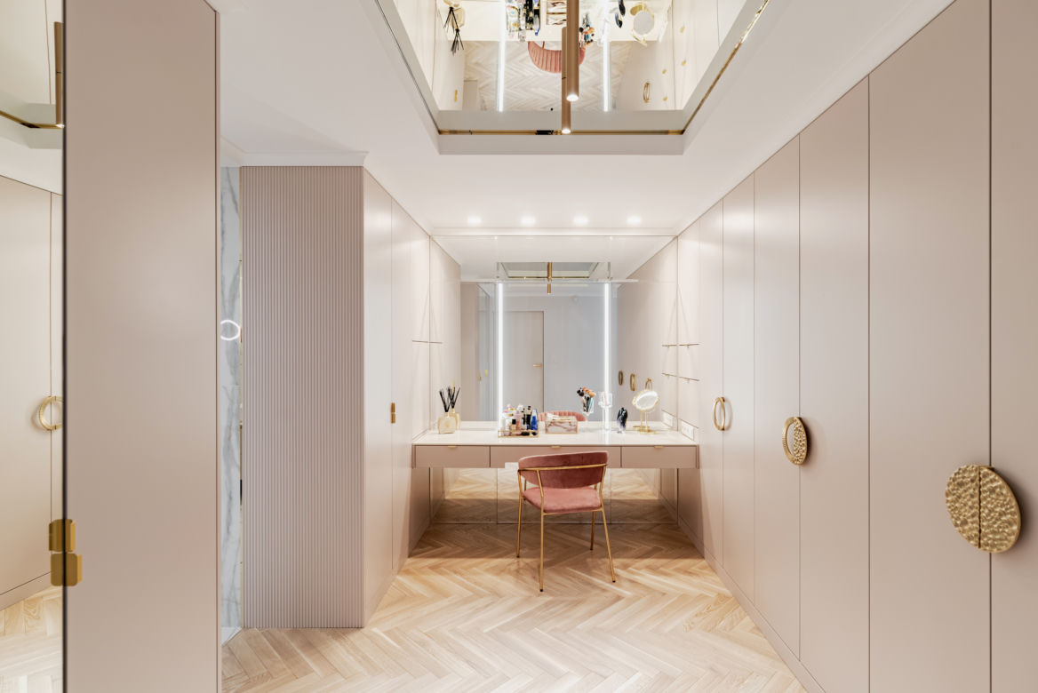 Przestronny apartament z Warszawą w tle