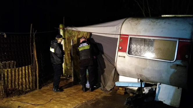 Liczenie bezdomnych w Szczecinie